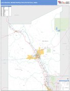 Las Cruces Metro Area Digital Map Basic Style